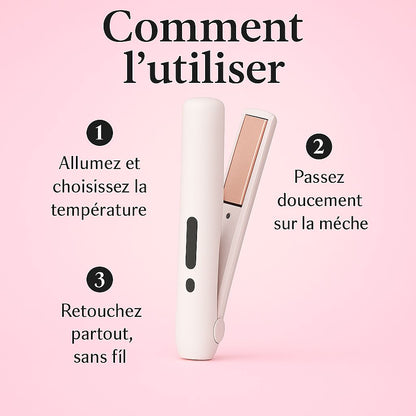 Livaliss – Mini Lisseur Sans Fil