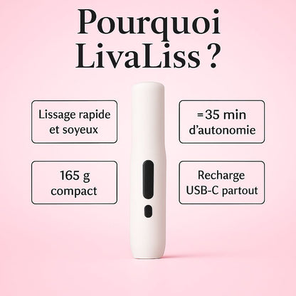 Livaliss – Mini Lisseur Sans Fil